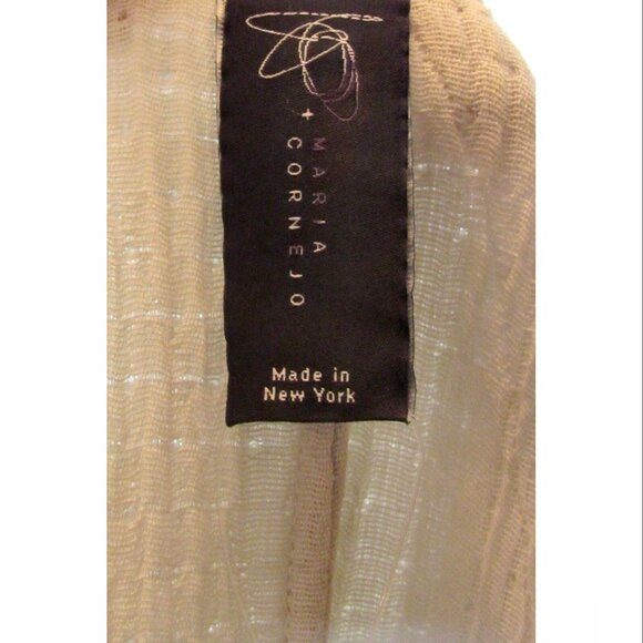 Zero + Maria Cornejo MC Top, Canvas, Pucker Weave, Womens Size 4 - Picture 5 of 5